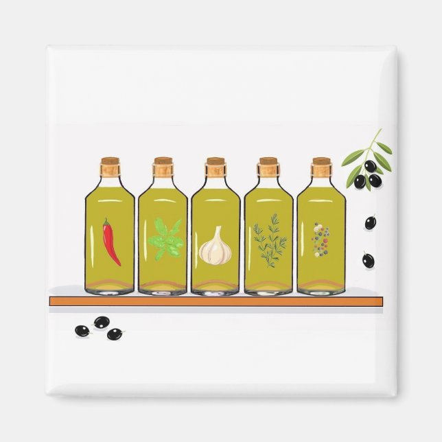 Imán Aceite con sabor (Frente)