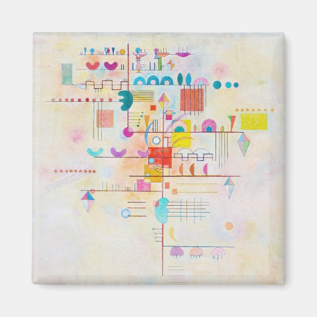 Imán Acento suave, Wassily Kandinsky (Frente)