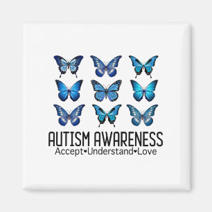 Imán Aceptar entender el amor autismo conciencia maripo
