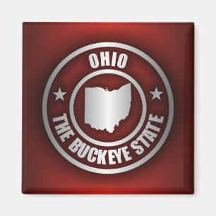 Imán Acero de Ohio (rojo)