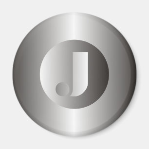 Imán Acero pulido "J"