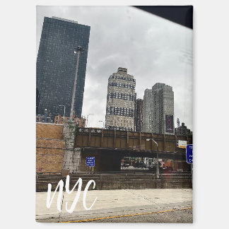 Imán Acero y Cielo NYC