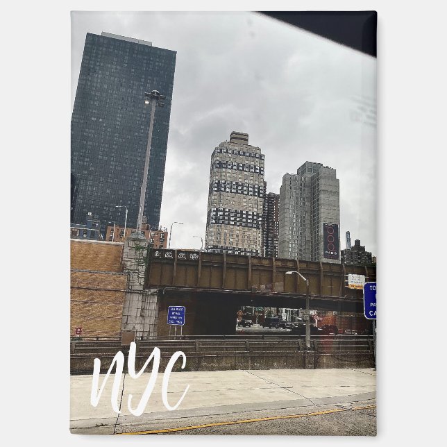 Imán Acero y Cielo NYC (Anverso)
