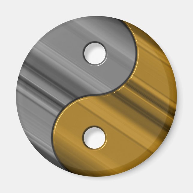 Imán acero y latón (Frente)