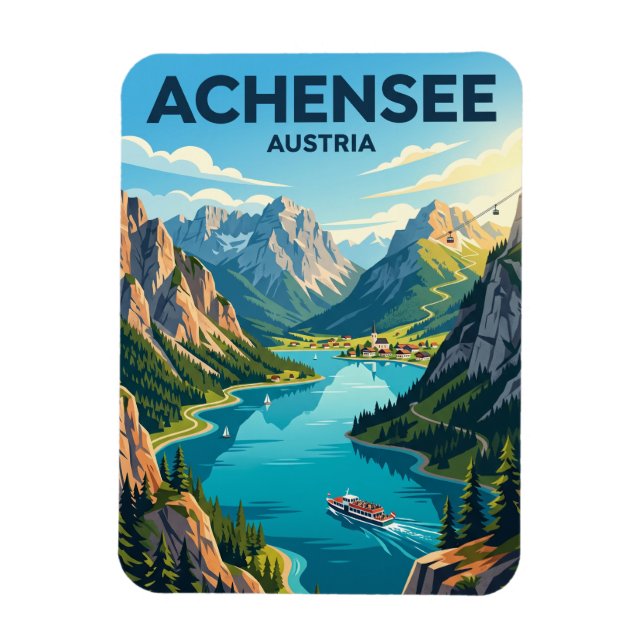 Imán Achensee Austria (Vertical)