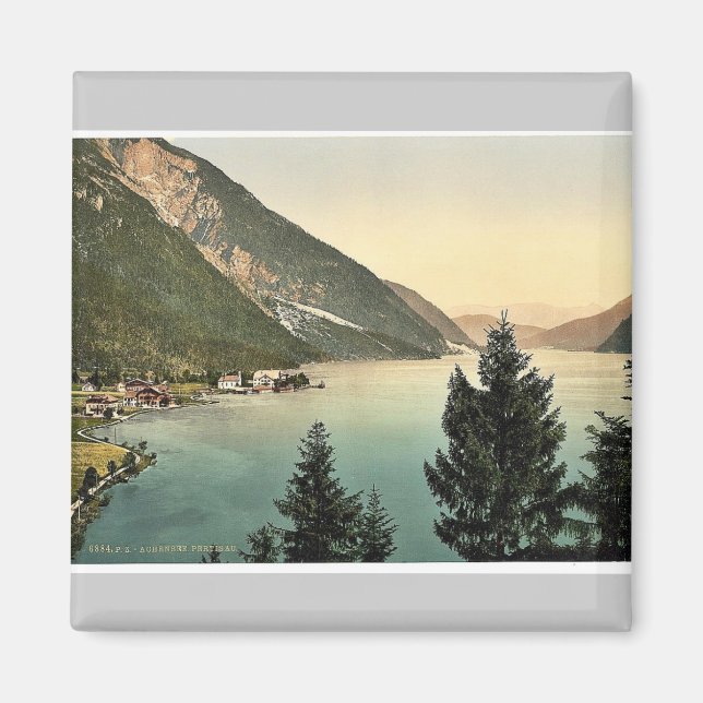 Imán Achensee, Pertisau, Tyrol, Austro-Hungría rara Pho (Frente)