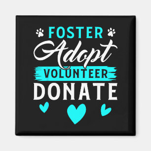 Imán Acoge Adopta Voluntario Dona Divertido Rescate de