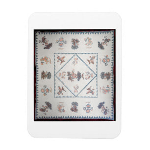 Imán Acolche en el "Broderie Perse", c.1800 (aplicado,