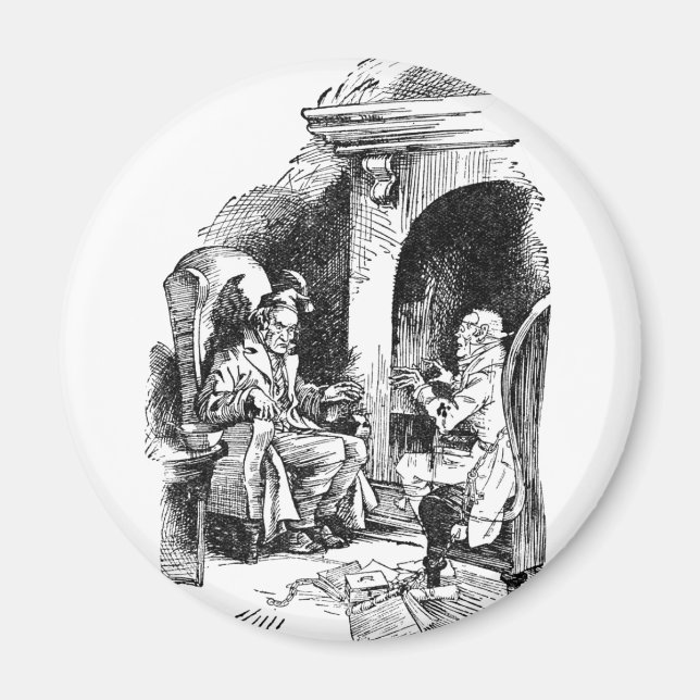 Imán Acosados por tres espíritus (Frente)