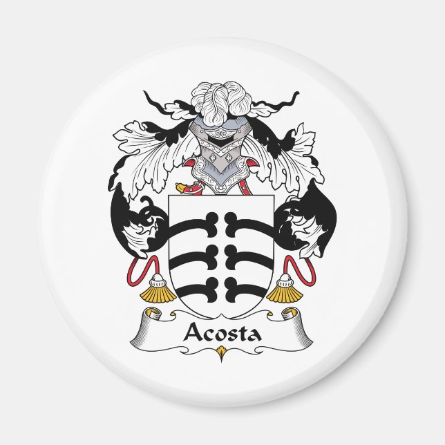 Imán Acosta Family Crest (Frente)