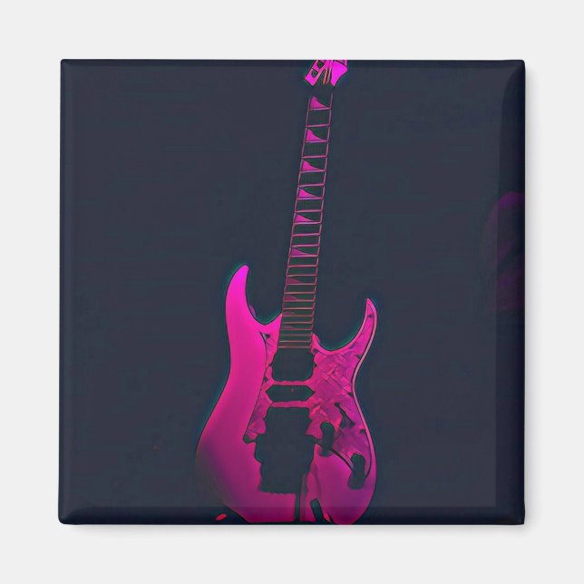 Imán Acoustic guitar player gift (Frente)