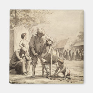 Imán Acróbatas en el c.1865-69 justo