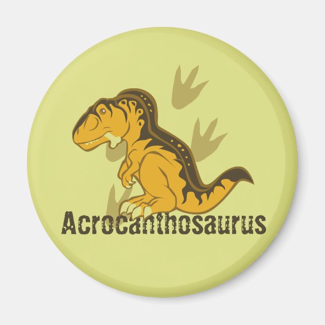 Imán Acrocanthosaurio Cuto (Frente)