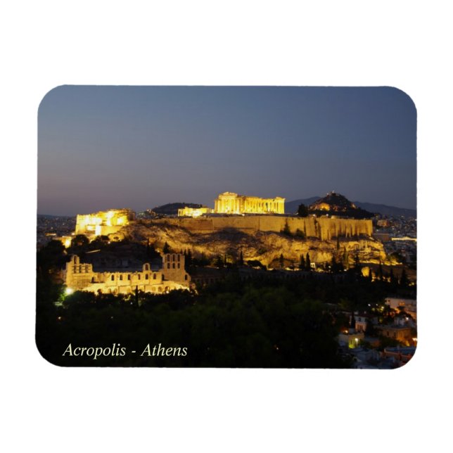 Imán Acrópolis - Atenas (Horizontal)