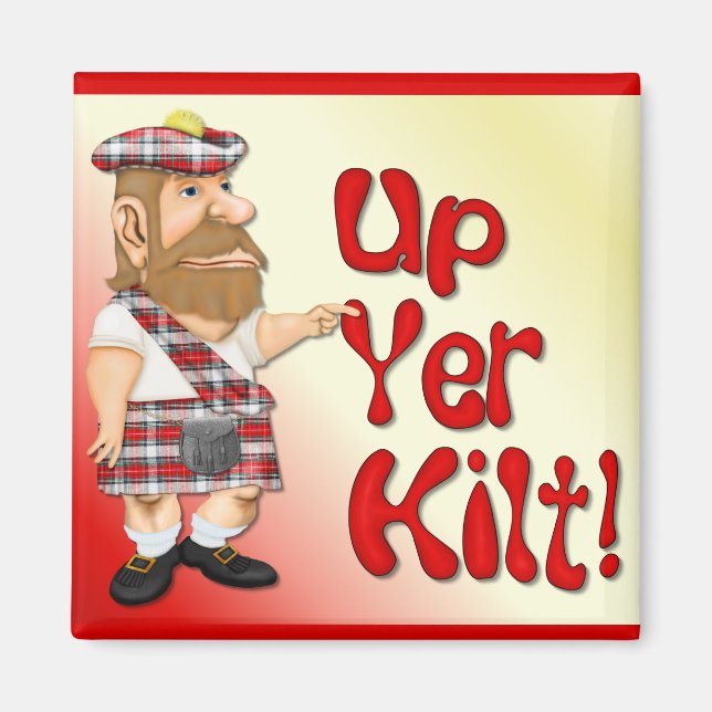 Imán Actitud de Escocia (Frente)