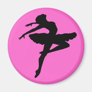 Imán Actitud de la bailarina