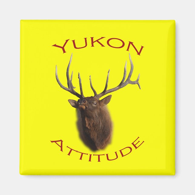 Imán Actitud de Yukon (Frente)