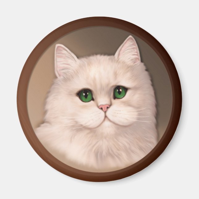 Imán Actitud del gato (Frente)