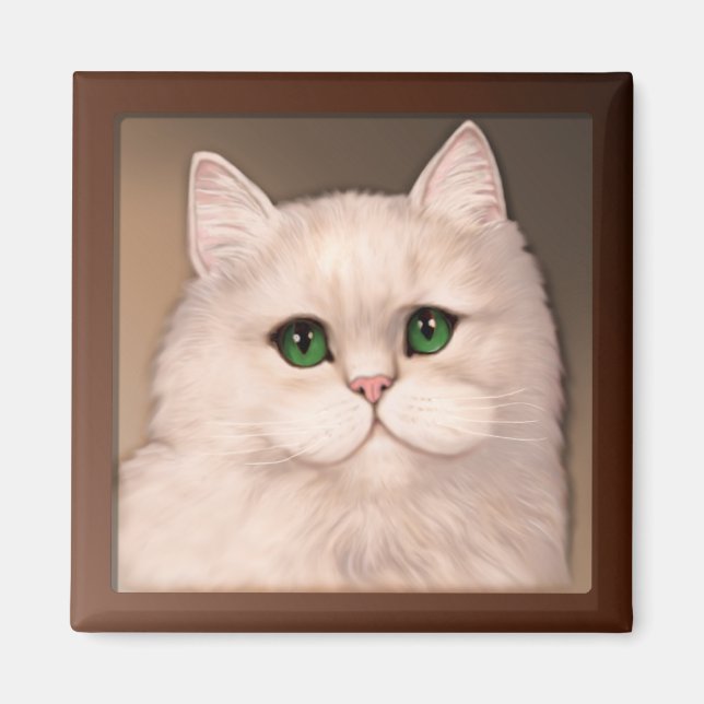 Imán Actitud del gato (Frente)