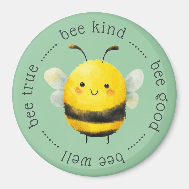 Imán Actitudes de Abejas (Frente)