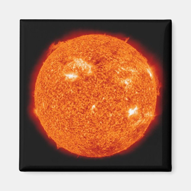 Imán Actividad solar al sol 3 (Frente)
