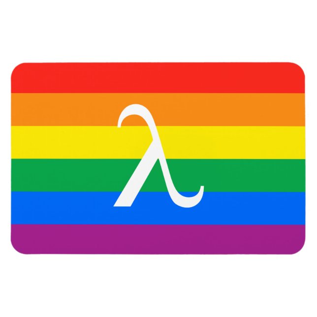 Imán Activismo del Orgullo Gay (Horizontal)