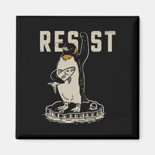 Imán Activismo Pingüino Resista - Graciosa Ley Resista