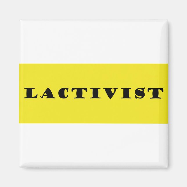 Imán Activista de la lactancia (Frente)