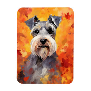 Imán Acto de Acción de Gracias de otoño en miniatura Sc