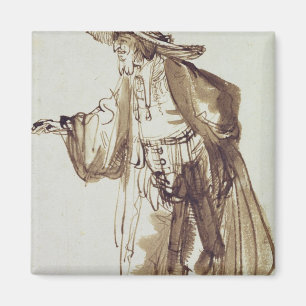 Imán Actor con un Gorra de borde amplio