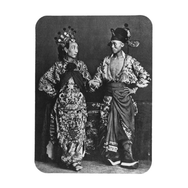 Imán Actores chinos, c.1870 (foto de abajo) (Vertical)