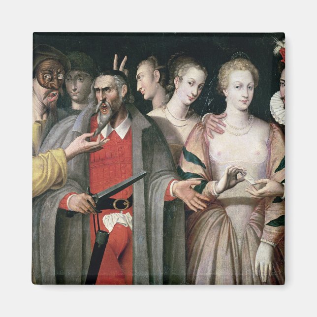 Imán Actores de la Commedia dell'Arte (Frente)