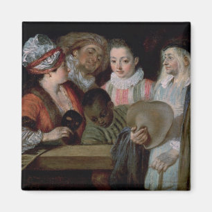 Imán Actores del teatro Francais, c.1714-15