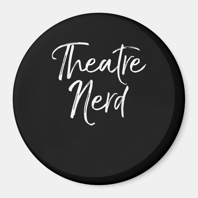 Imán Actriz actriz actriz de Lover Actress Nerd (Frente)