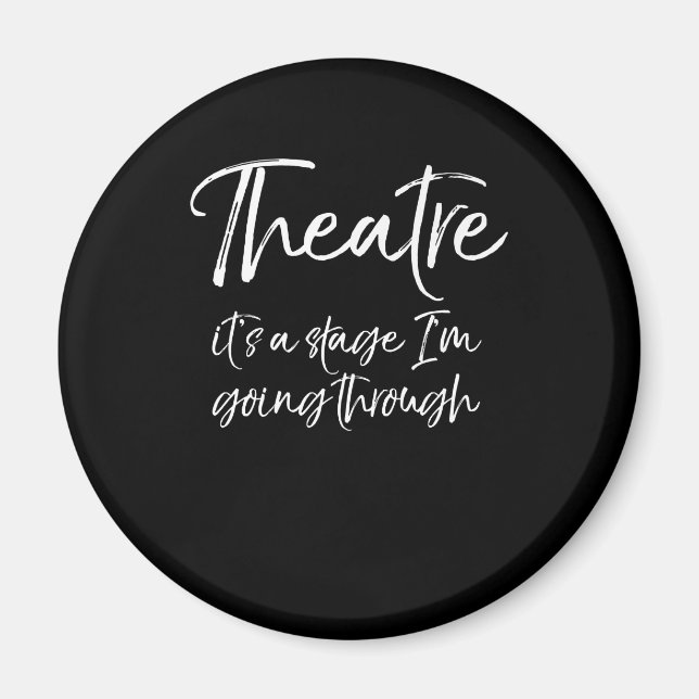 Imán Actriz de actores de citas interina es un escenari (Frente)