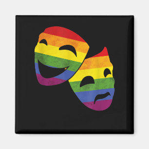 Imán Actriz gay LGBT de teatro Rainbow