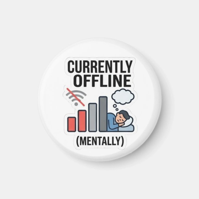 Imán Actualmente fuera de línea Mentally Magnet - Diver (Frente)