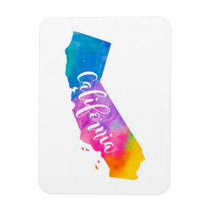 Imán Acuarela California