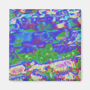 Imán Acuarela Magia, abstracto digital