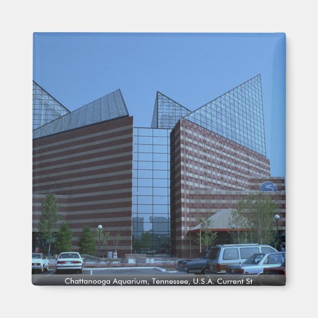 Imán Acuario de Chattanooga, Tennessee, EE.UU. (Frente)