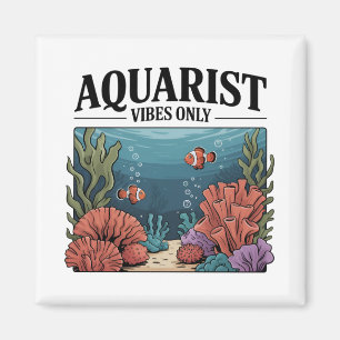 Imán Acuarista Coleccionista de peces Aquarium Junkie F
