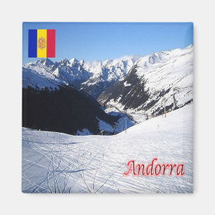 Imán AD - Andorra - Grau Roig