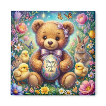 ADA ~ Feliz Pascua ~ Teddy Chicks Conejos ~