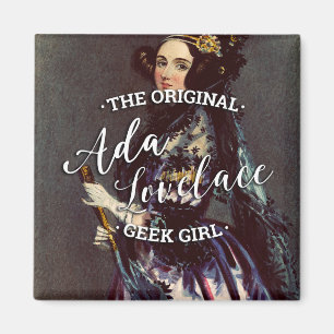 Imán Ada Lovelace - El Chica Geek Original