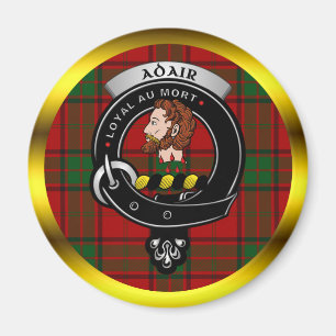Imán Adair Clan Badge & Tartan