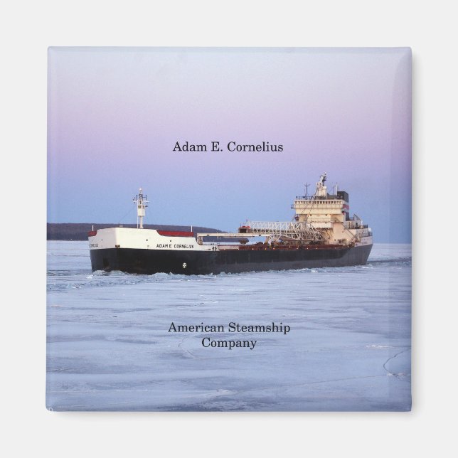 Imán Adam E. Cornelius imnet (Frente)