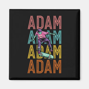 Imán Adam Skateboarding Hob personalizado