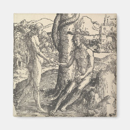 Imán Adam y Eva: La caída del hombre (Lucas van Leyden)