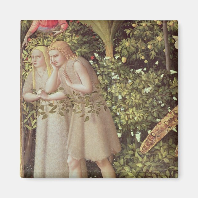 Imán Adán y Eva expulsados del paraíso (Frente)