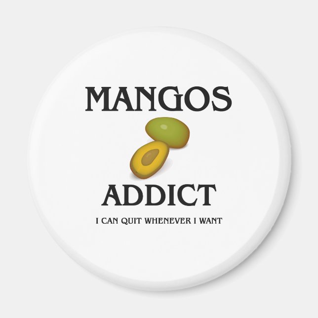 Imán Addict de mangos (Frente)